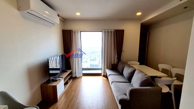 Condos for rent Kasemrad Ramkhamhaeng Hospital : For Rent: The LIVIN Ramkhamhaeng | New 2BR Corner Unit | Next to MRT