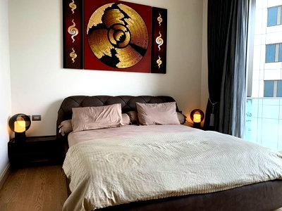 คอนโดให้เช่า : LTH3990 – Magnolias Waterfront Residences FOR RENT 2 beds 2 baths size 103 Sq.M. Nearby BTS Charoennakorn station ONLY 85k/Month