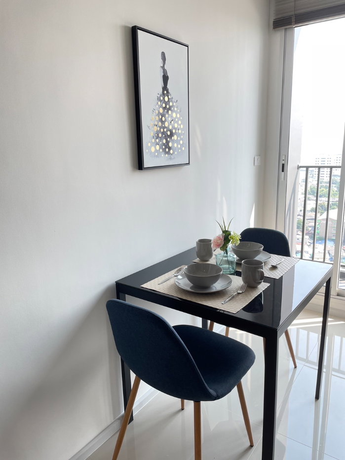 รูป 💙💛❤️ห้องนอนแยก🌊วิวแม่น้ำ📳พร้อมเครื่องซักผ้า - รูปที่ 6/7