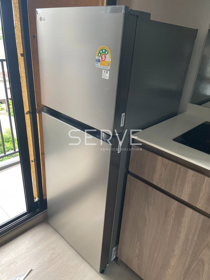 รูป คอนโดใหม่ Nue Core Khu Khot Station - 1 นอน 26.26 ตร.ม. เฟอร์ฯ ครบ กั้นโซนครั้ว ทำเลดี ติด BTS คูคต 100 ม. / ให้เช่าคอนโด - รูปที่ 6/8