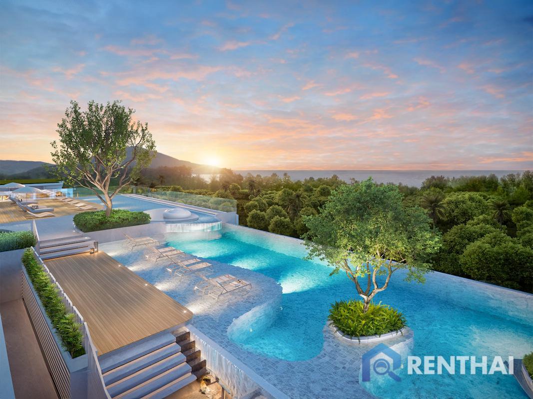 Luxury 3bed Condo at The Title Serenity Naiyang, Phuket with Full Amenities