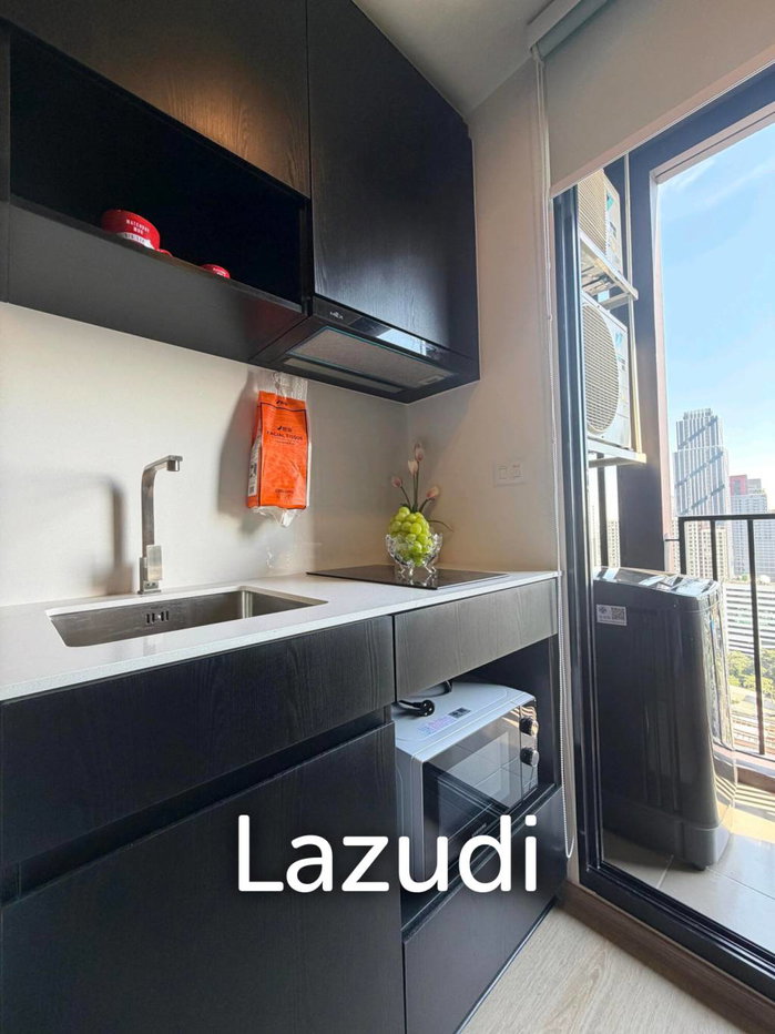 รูป 30.4 ตร.ม. 1 ห้องนอน 1 ห้องน้ำ คอนโดสำหรับ เช่าใน ห้วยขวาง - รูปที่ 6/7