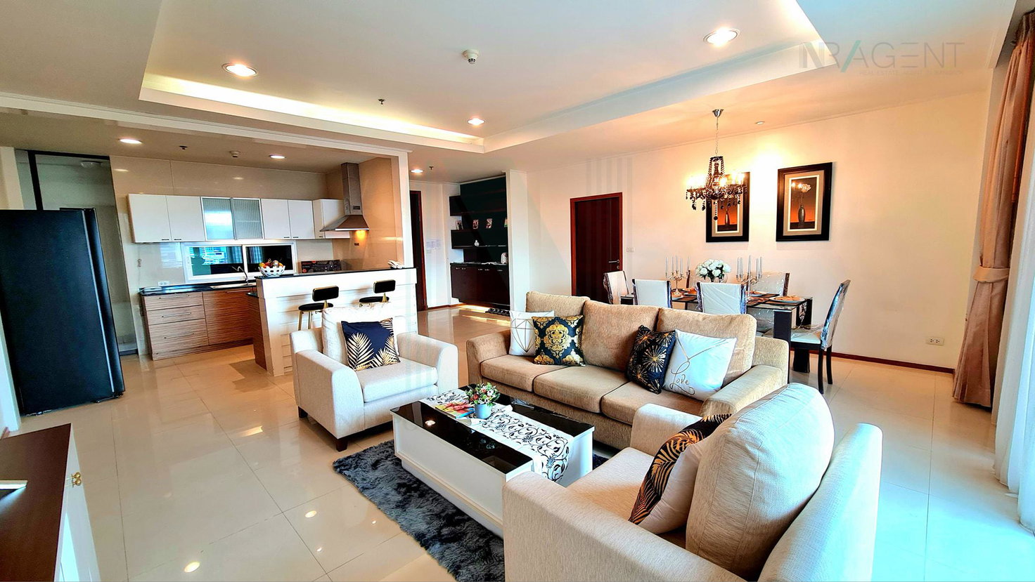 รูป ให้เช่าคอนโด ปิยะทิพย์ เพลส อาคาร 1 ชั้น 12 3 ห้องนอน ขนาด 289 ตรม ใกล้ ใกล้ BTS พร้อมพงษ์ - รูปที่ 7/8