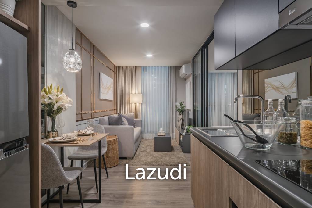 รูป 31.7 ตร.ม. 1 ห้องนอน 1 ห้องน้ำ คอนโดสำหรับ ขายใน บางลำพูล่าง - รูปที่ 1/9