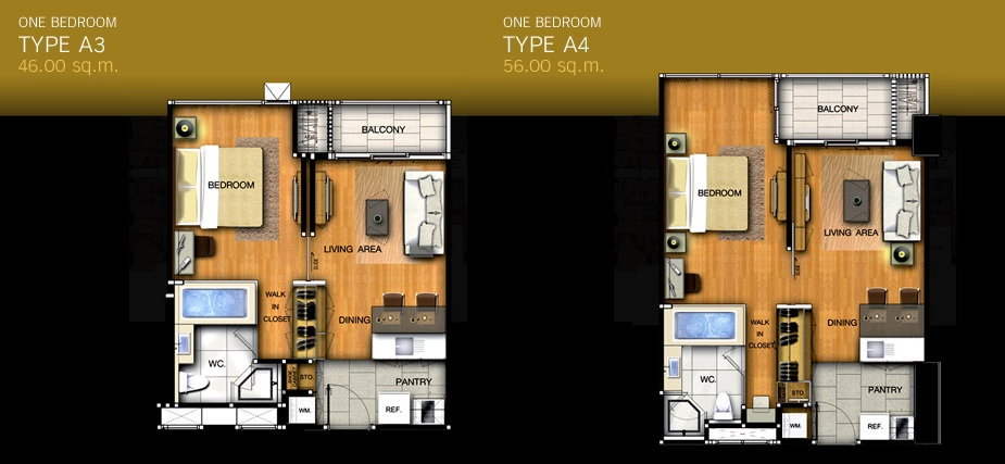 รูป 📌📌 Urgent Rent!!! THE ADDRESS SATHORN 1-Bedroom Unit 🔰 Size: 46 sq.m. 🔰 Great Price📌📌 - รูปที่ 4/12