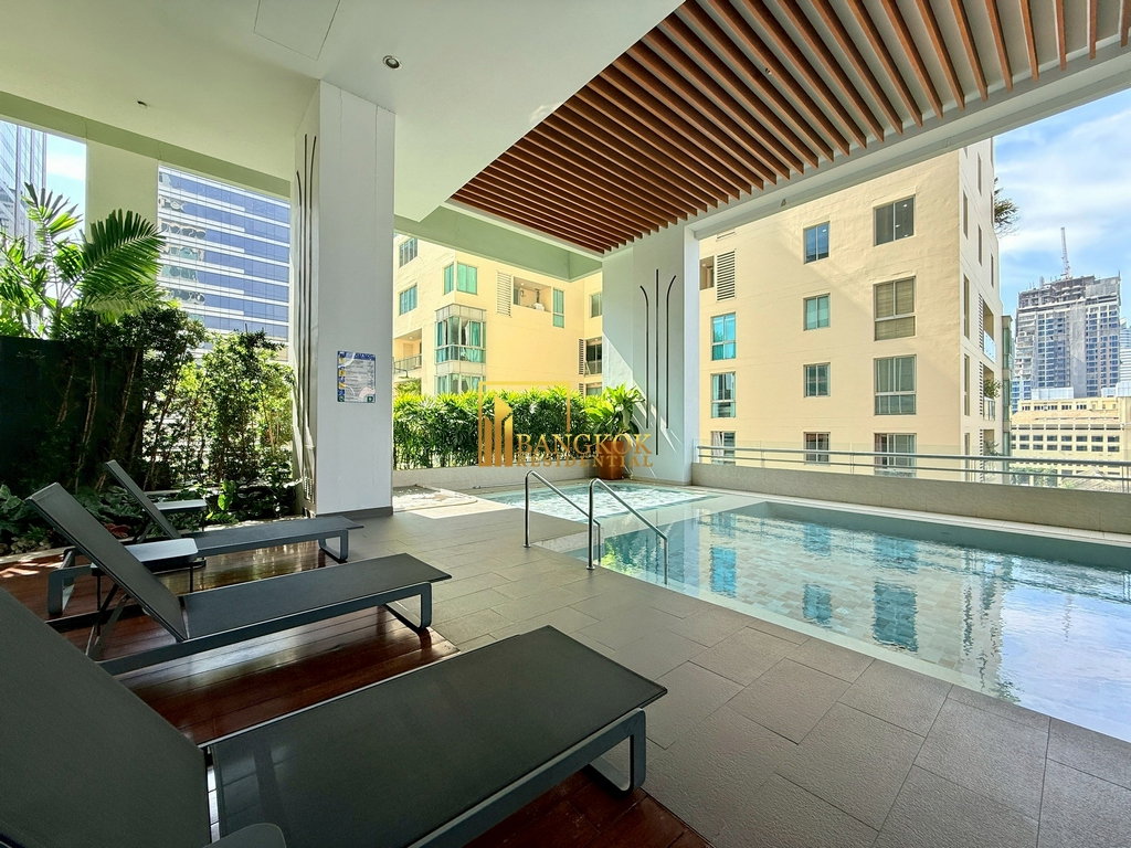 รูป The Royal Saladaeng | Beautiful 3 Bed Condo For Rent in Silom - BR61239CD - รูปที่ 28/39