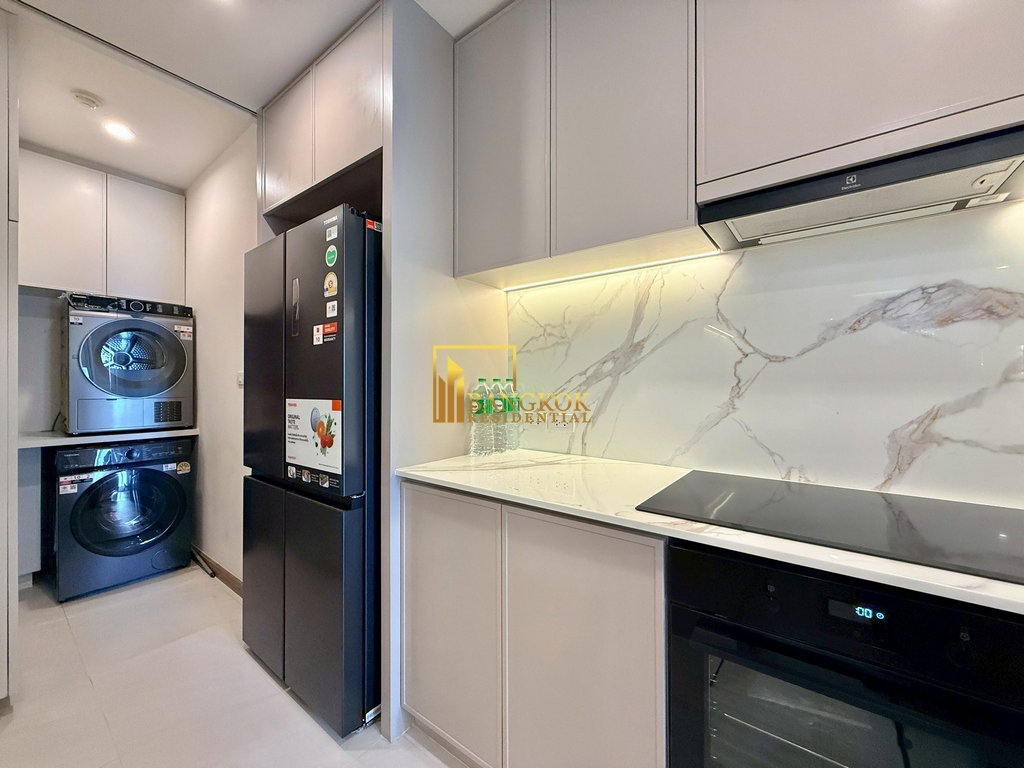 รูป The Royal Saladaeng | Beautiful 3 Bed Condo For Rent in Silom - BR61239CD - รูปที่ 12/39