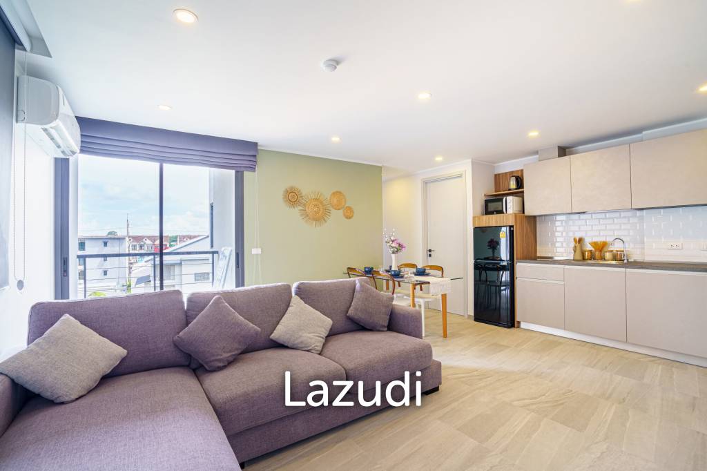 รูป 61.0 ตร.ม. 2 ห้องนอน 2 ห้องน้ำ คอนโดสำหรับ ขาย & เช่าใน ฉลอง - รูปที่ 2/14