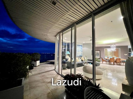 คอนโดหรูริมทะเลย่านนาเกลือ 238 ตร.ม. ชั้น 10 วิวทะเลพาโนรามา