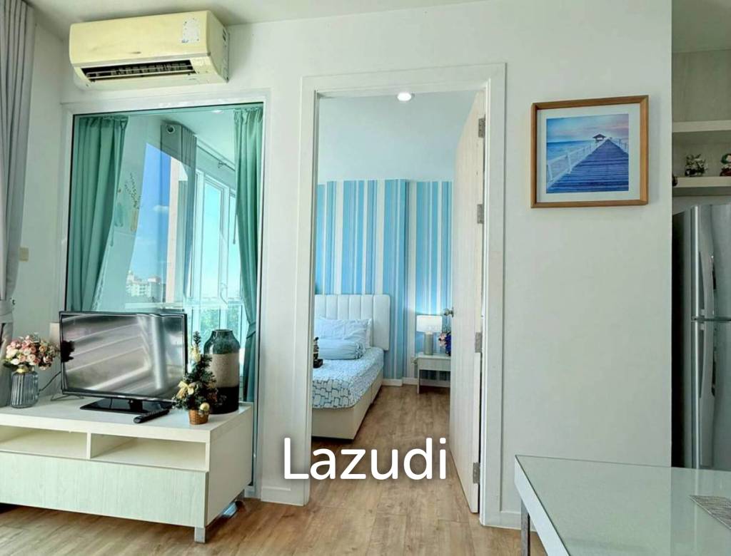 รูป คอนโด 29 ตร.ม. ชั้น 6 วิวเมืองและทะเล ย่านหนองปรือ พัทยา - รูปที่ 9/15