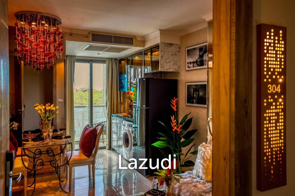 รูป 1 ห้องนอน 1 ห้องน้ำ 29.29 ตร.ม เดอะ ริเวียร่า โมนาโก พัทยา - รูปที่ 4/11