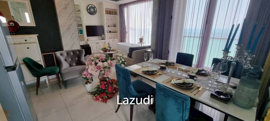 รูป คอนโดหรูวิวทะเล บางเสร่ ชลบุรี 79 ตร.ม. ชั้น19 ตกแต่งครบ - รูปที่ 1/15