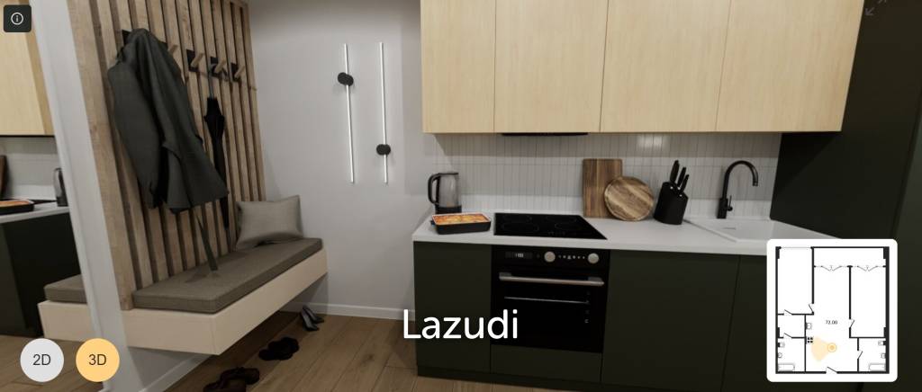 2 Bed 1 Bath 88 SQ.M. Serene Condo Layan - image 2