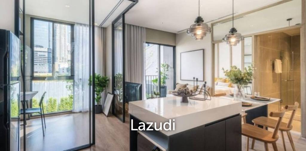 รูป 34.8 ตร.ม. 1 ห้องนอน 1 ห้องน้ำ คอนโดสำหรับ ขายใน ห้วยขวาง - รูปที่ 1/5