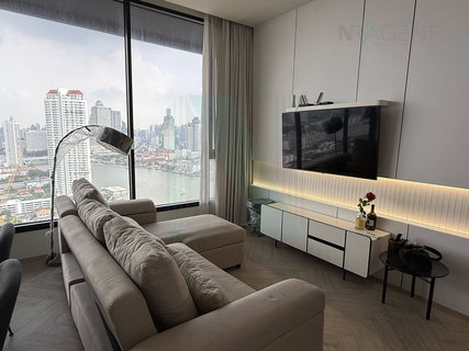 รูปภาพ For Rent Condo CHAPTER CHAROENNAKHORN-RIVERSIDE Building 1, Floor 28,2 bed room, Room size 68 sqm
