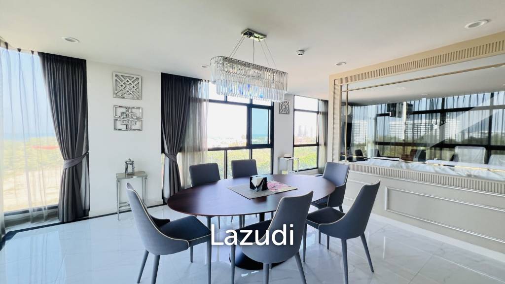 รูป คอนโดหรูชั้น7 ใจกลางหัวหิน 5 ห้องนอน ใกล้เมืองและวิวทะเล - รูปที่ 5/41