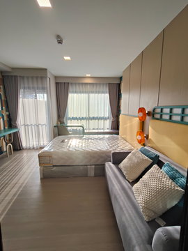 K1877ให้เช่าคอนโดใหม่ ดีคอนโด แคมปัส ขอนแก่น (D condo campus) #บิ้วอินใหม่สวยมาก ตึกA