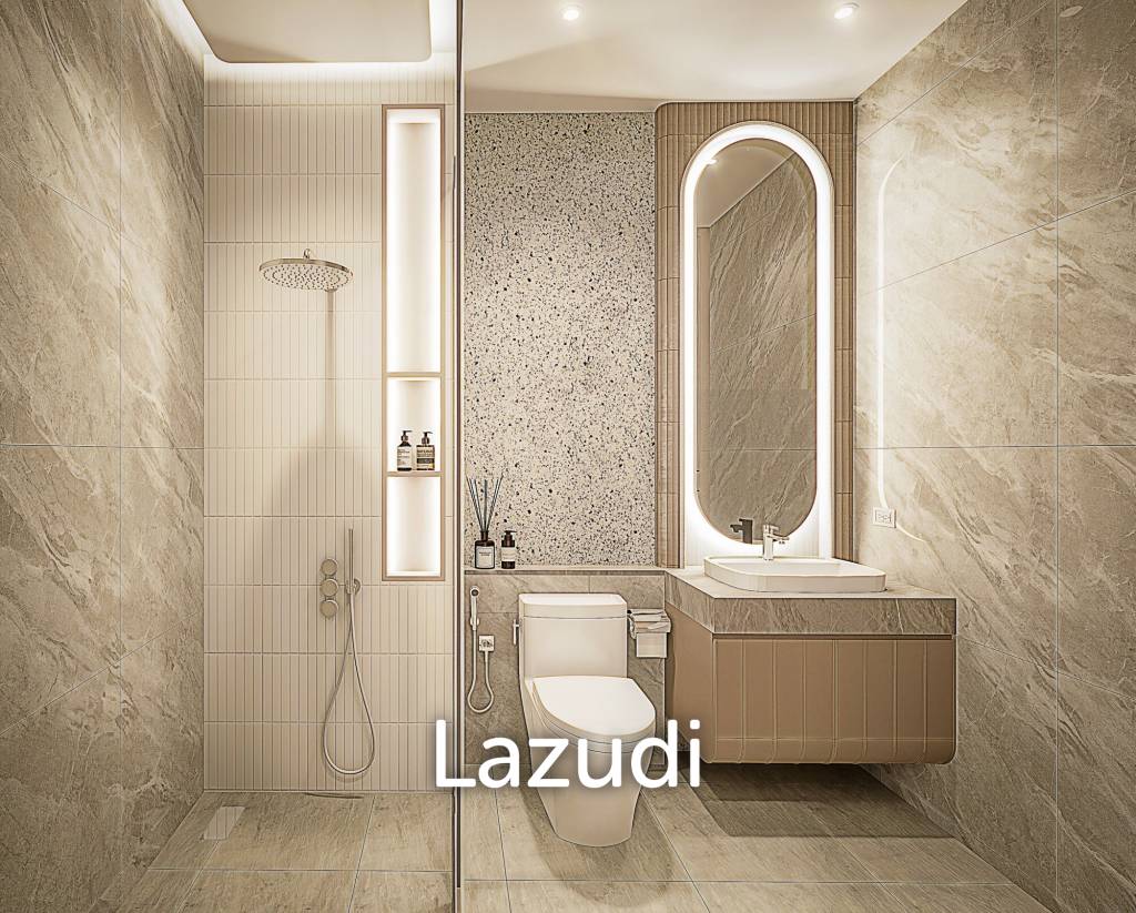 รูป 2 ห้องนอน 2 ห้องน้ำ 76.92 ตร.ม. ซีสไปร์ จอมเทียน - รูปที่ 10/10