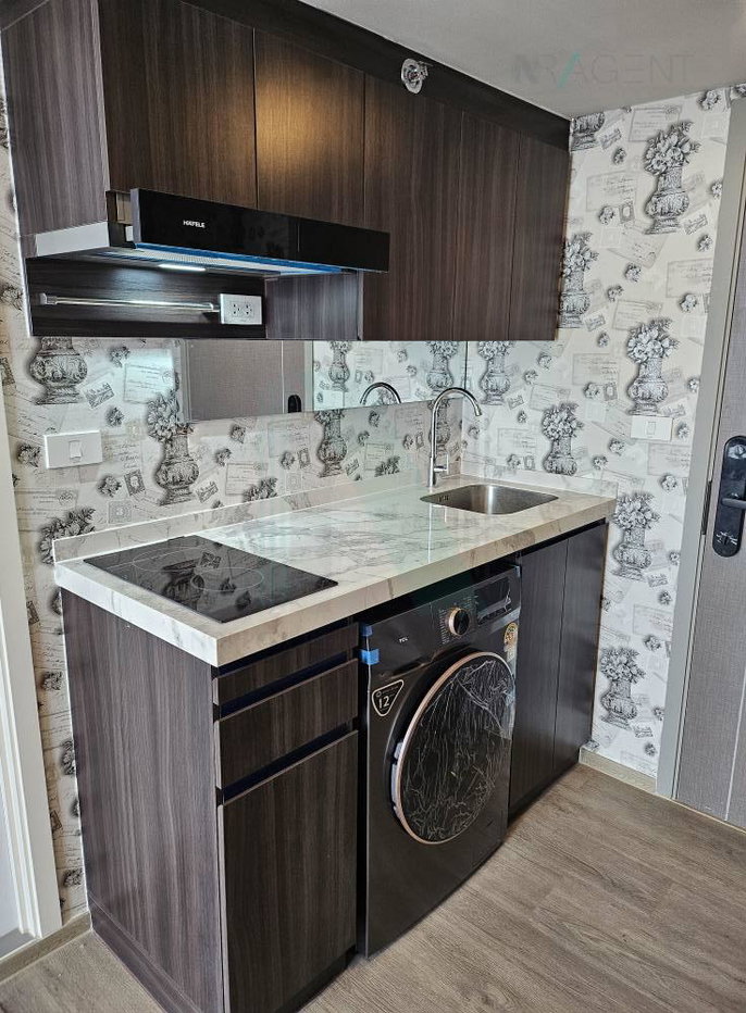 รูป 🎉 ให้เช่าคอนโด ดิ ออริจิ้น ปลั๊ก แอนด์ เพลย์ รามอินทรา อาคาร A ชั้น 9 Duplex ขนาด 39.00 ตรม ใกล้ ใกล้ รถไฟฟ้า สถานีรามอินทรา กม.9 - รูปที่ 8/8