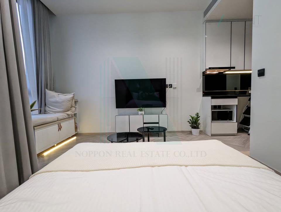 รูป 🚩 ให้เช่าคอนโด แชปเตอร์ เจริญนคร-ริเวอร์ไซด์ อาคาร 1 ชั้น 11 สตูดิโอ ขนาด 26 ตรม ใกล้ BTS กรุงธนบุรี - รูปที่ 1/8