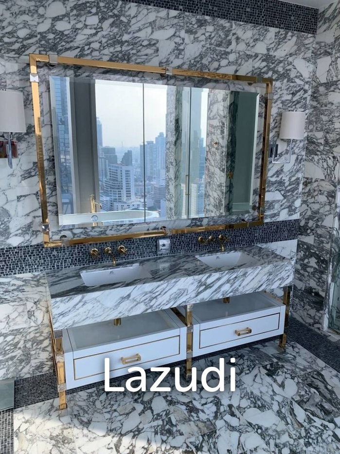 รูป 211.0 ตร.ม. 3 ห้องนอน 4 ห้องน้ำ คอนโดสำหรับ ขายใน สีลม - รูปที่ 4/5