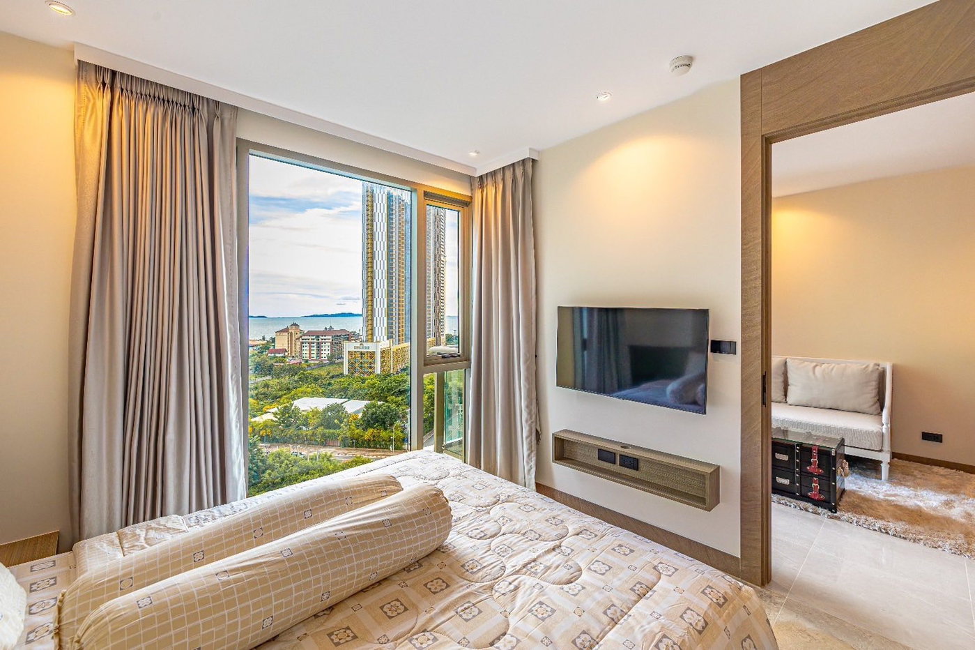 รูป For Rent The Riviera Ocean Drive 1 Bedroom Sea View - รูปที่ 6/10