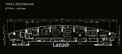 คอนโด เขตบางกะปิ : 537.8 ตร.ม.  3 ห้องนอน  3 ห้องน้ำ คอนโดสำหรับ ขายใน คลองต้นไทร