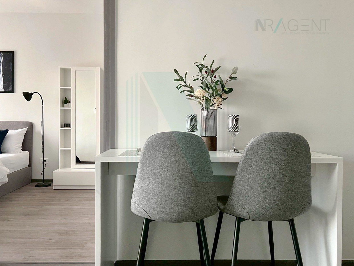 รูป 🎉 ให้เช่าคอนโด ริช พอยท์ แอท บีทีเอส วุฒากาศ อาคาร 1 ชั้น 17 1 ห้องนอน ขนาด 30 ตรม ใกล้ BTS วุฒากาศ - รูปที่ 6/8