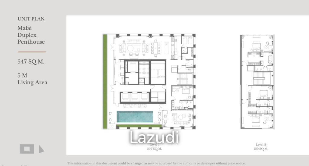 รูป InterContinental Residences Bangkok Asoke คอนโดหรู 4 ห้องนอน ใจกลางคลองเตย - รูปที่ 9/9