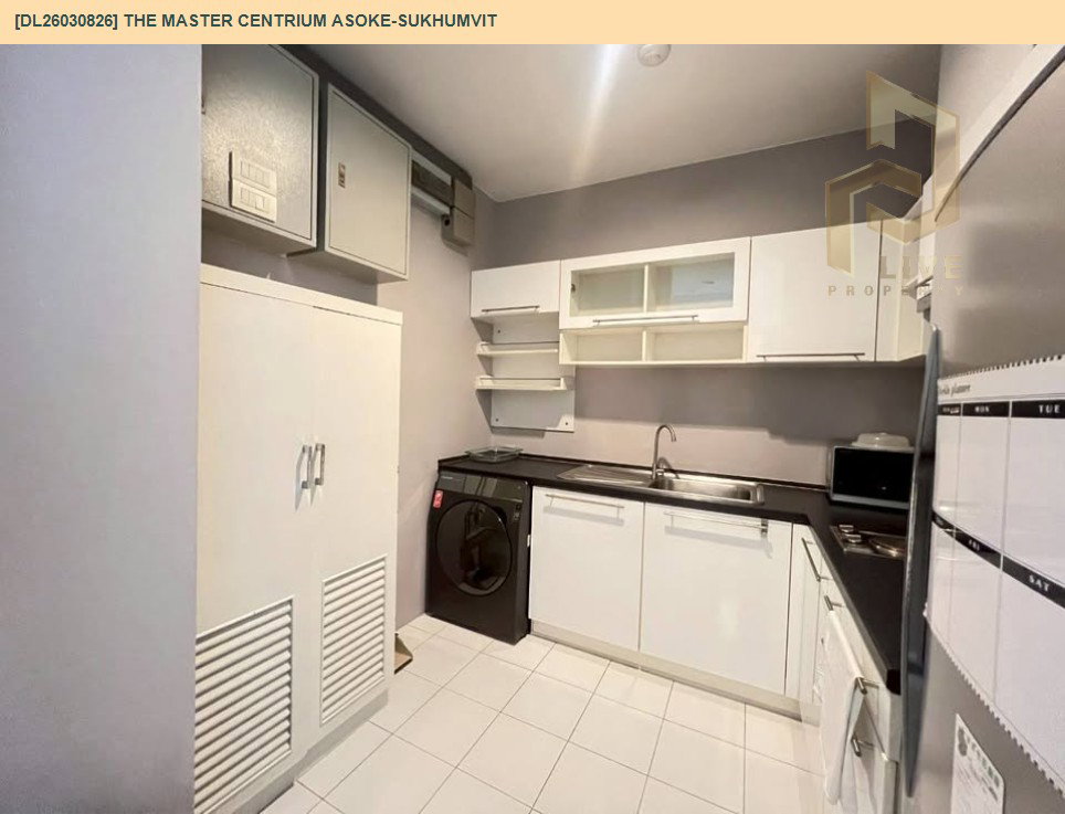 รูป DL26030826 ให้เช่าคอนโด เดอะ มาสเตอร์ เซ็นเธรี่ยม อโศก-สุขุมวิท (The Master Centrium Asoke-Sukhumvit) ใกล้ BTS อโศก พร้อมเข้าอยู่ โทรด่วน 0614453194 LineID @162cjixi - รูปที่ 10/16