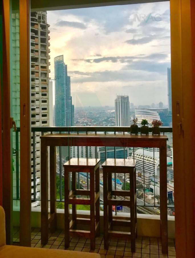รูป 🔺 ให้เช่าคอนโด ริทึ่ม สาทร อาคาร S ชั้น 33 1 ห้องนอน ขนาด 45.00 ตรม ใกล้ สะพานตากสิน - รูปที่ 8/8