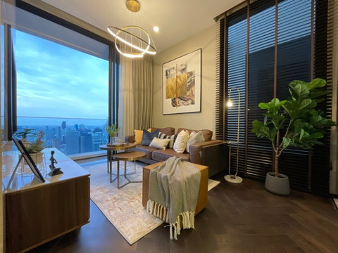 LTH4701 – The Esse Sukhumvit 36 FOR RENT 2 beds 2 baths size 72 Sq.M. Nearby BTS Thonglor station ONLY 88k/Month