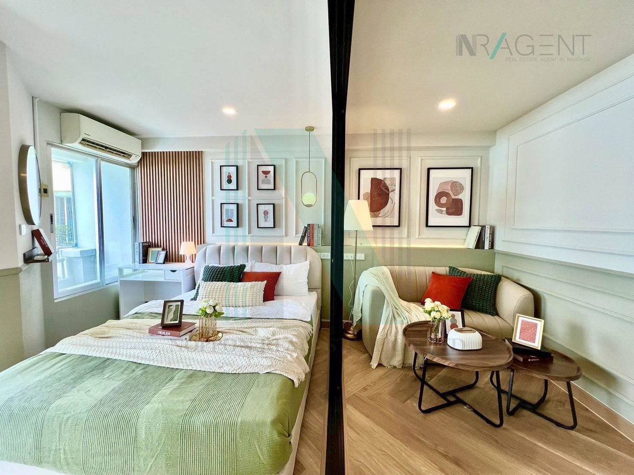 รูป ให้เช่าคอนโด เดอะ วอเตอร์ฟอร์ด รอยัล สูท เสนานิคม อาคาร 1 ชั้น 6 1 ห้องนอน ขนาด 30 ตรม ใกล้ ท็อปส์เดลี่ - รูปที่ 3/8