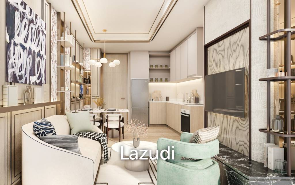 รูป 34.8 ตร.ม.  1 ห้องนอน  1 ห้องน้ำ คอนโดสำหรับ ขายใน สามเสนใน - รูปที่ 4/5