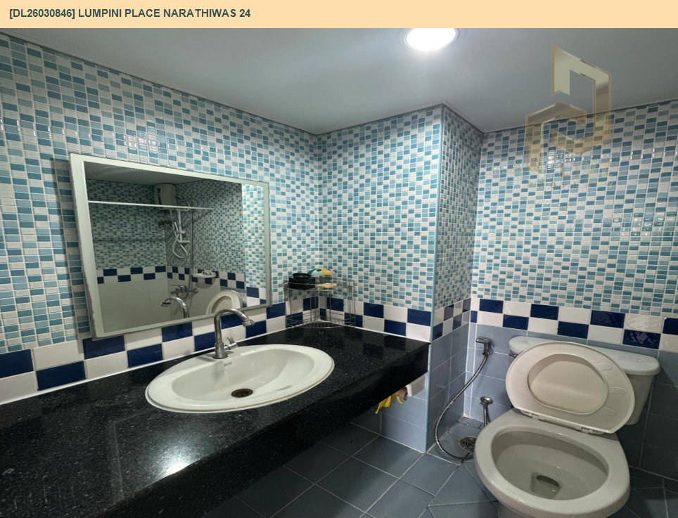 รูป DL26030846 ขายคอนโด ลุมพินี เพลส นราธิวาส 24 (Lumpini Place Narathiwas 24) ใกล้ พร้อมเข้าอยู่ โทรด่วน 0842740999 LineID @523dslwi - รูปที่ 14/14