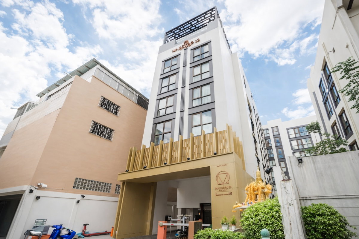 รูป 🍀🍀 🐶Pet Friendly🐱 Rare Unit❤️🔥 ให้เช่า📌 มาเอสโตร 12 ราชเทวี(Line: @rent2022) 🚆BTSราชเทวี พร้อมเข้าอยู่ 🔖A10900 - รูปที่ 8/12