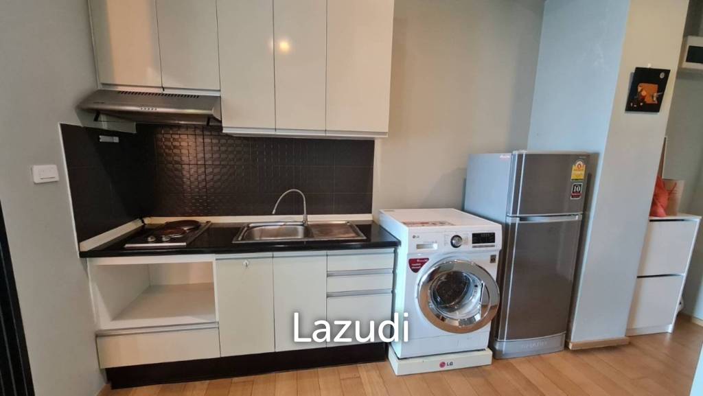 รูป 33.7 ตร.ม.  1 ห้องนอน  1 ห้องน้ำ คอนโดสำหรับ เช่าใน ถนนพญาไท - รูปที่ 3/10