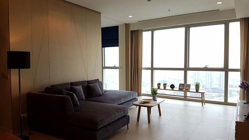 รูป LTH4814 – The River FOR RENT 2 beds 3 baths size 132 Sq.M. Nearby BTS Charoennakorn station ONLY 85k/Month - รูปที่ 1/7