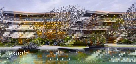 คอนโด 2 ห้องนอนริมสระว่ายน้ำที่ Baan Thew Talay Aqua Marine