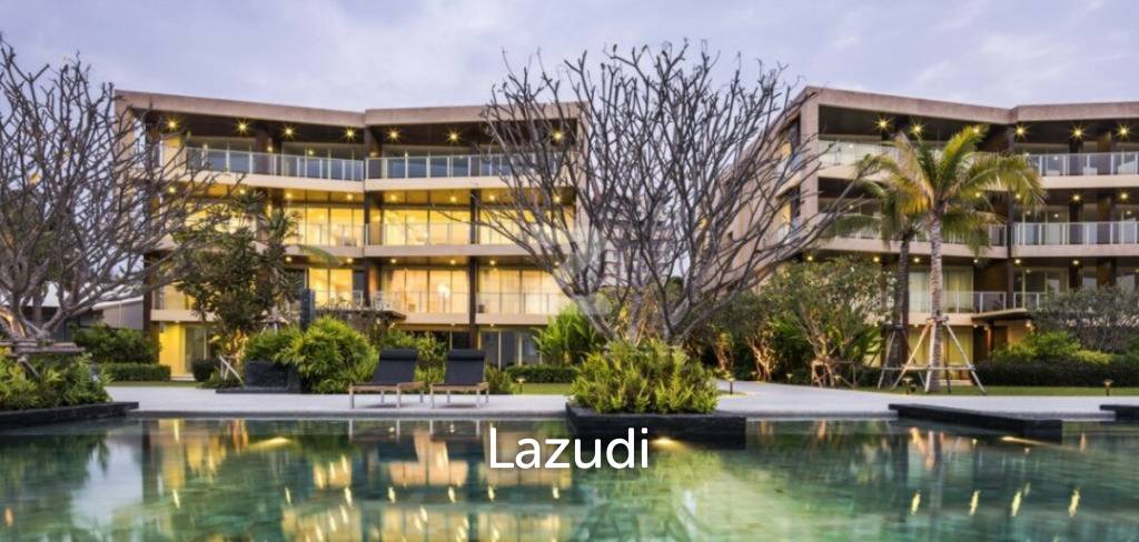 รูป คอนโด 2 ห้องนอนริมสระว่ายน้ำที่ Baan Thew Talay Aqua Marine - รูปที่ 1/33