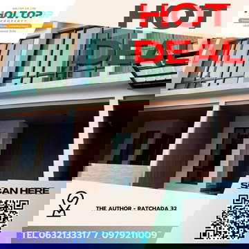 #Z5029💥 170369 🔥ให้เช่าบ้าน The Author - Ratchada 32 (รหัสเดิม S5269)