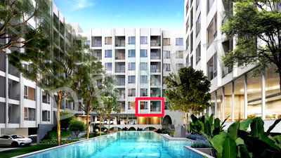 เช่าคอนโด ไอทีสแควร์หลักสี่ : ให้เช่าคอนโด ดิ ออริจิ้น พหลโยธิน 57 อาคาร B ชั้น 3 1 ห้องนอน ขนาด 35 ตรม ใกล้ BTS พหลโยธิน