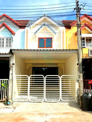 ทาวน์โฮม บางใหญ่ นนทบุรี : ขายทาวน์เฮาส์ โครงการ บ้านพร้อมจิตร 2 ชั้น 2 ห้องนอน 2 ห้องน้ำ