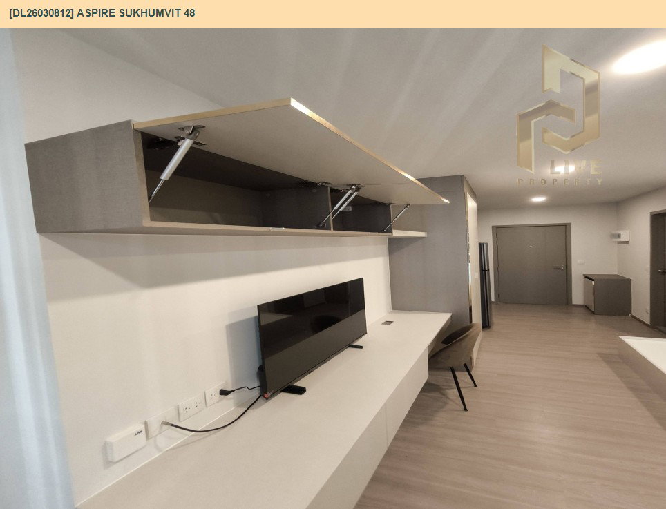 รูป DL26030812 ให้เช่าคอนโด แอสปาย สุขุมวิท 48 (Aspire Sukhumvit 48) ใกล้ BTS พระโขนง พร้อมเข้าอยู่ โทรด่วน 0656259498 LineID @257sxzzu - รูปที่ 5/7