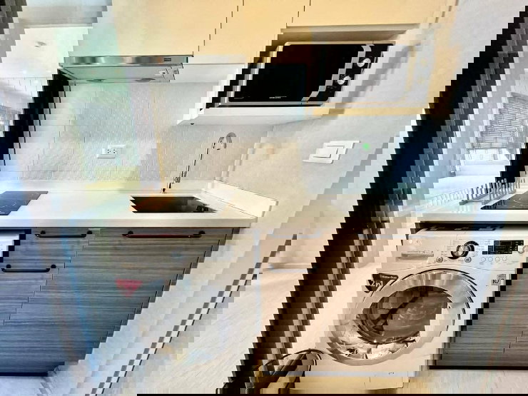 รูป ให้เช่าคอนโด ทำเลทอง ติดถนนพระราม9 - รูปที่ 5/7