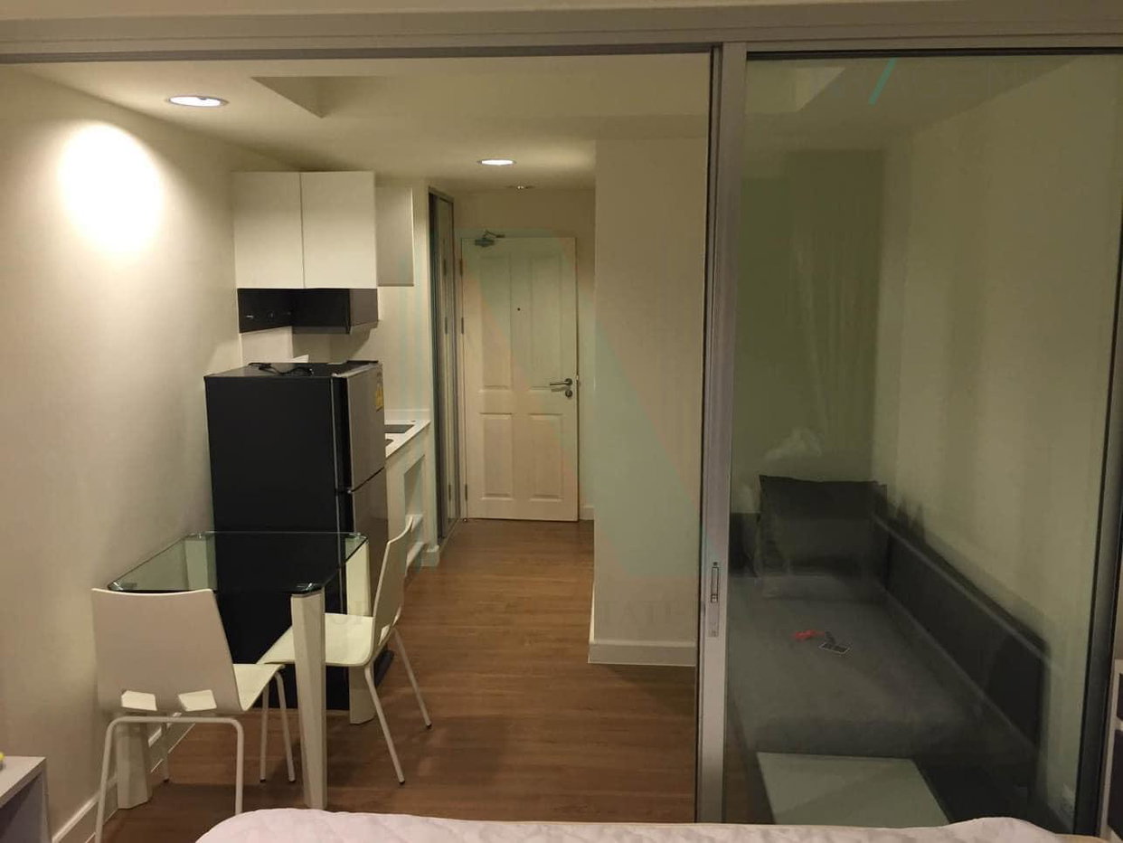 รูป ให้เช่าคอนโด เดอะ คริส รัชดา 17 อาคาร 7 ชั้น 6 1 ห้องนอน ขนาด 24 ตรม ใกล้ บิ๊กซี เอ็กซ์ตร้า รัชดา - รูปที่ 3/8