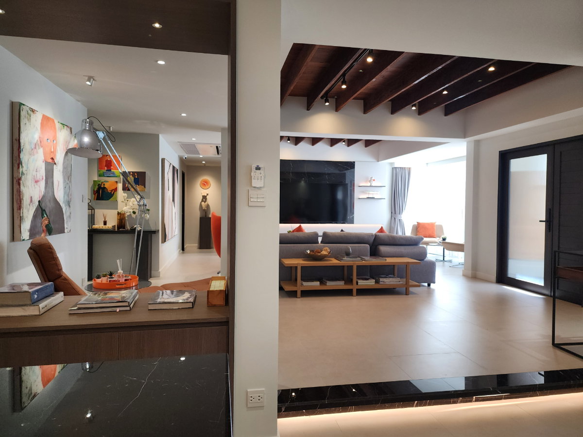 รูป บ้านให้ครอบครัวสไตล์อบอุ่นและทันสมัย ใกล้โรงเรียนนานาชาติ Bangkok Prep | สุขุมวิท 71 ใกล้ BTS พระโขนง - รูปที่ 11/32