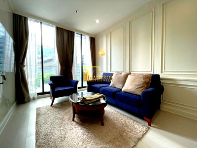 คอนโดให้เช่า : Noble Ploenchit | Stylish 1 Bedroom Condo For Rent Near BTS - BR6690CD