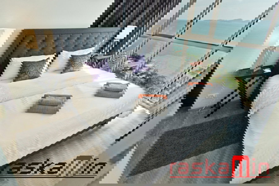 รูป FQ🗺️KT0319📲LineID @556ryccg🏖️2ห้องนอน 72ตรม ชั้น18 พร้อมเฟอร์นิเจอร์🌊วิวทะเล🌴Baan Plai Haad Pattaya - รูปที่ 5/11