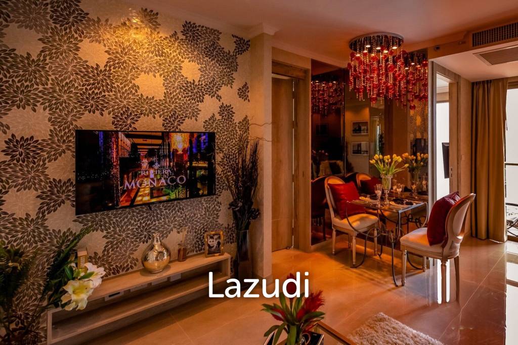 รูป 1 ห้องนอน 1 ห้องน้ำ 29.29 ตร.ม เดอะ ริเวียร่า โมนาโก พัทยา - รูปที่ 3/11
